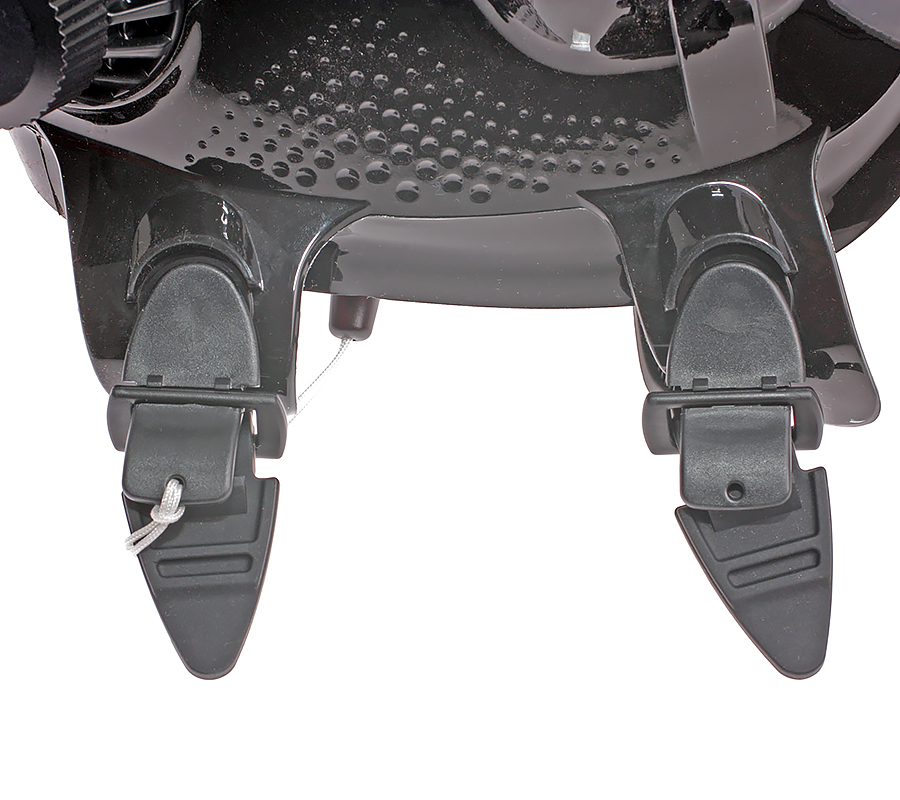 Маска полнолицевая FanDiver F22 (черный силикон; black)