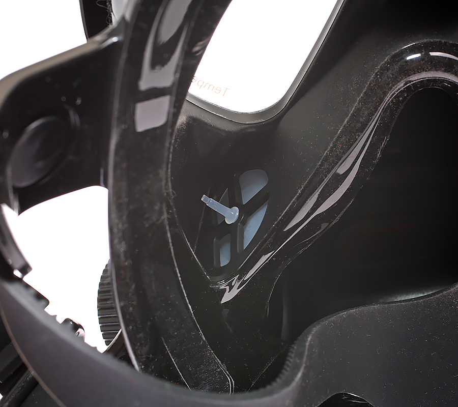 Маска полнолицевая FanDiver F22 (черный силикон; black)
