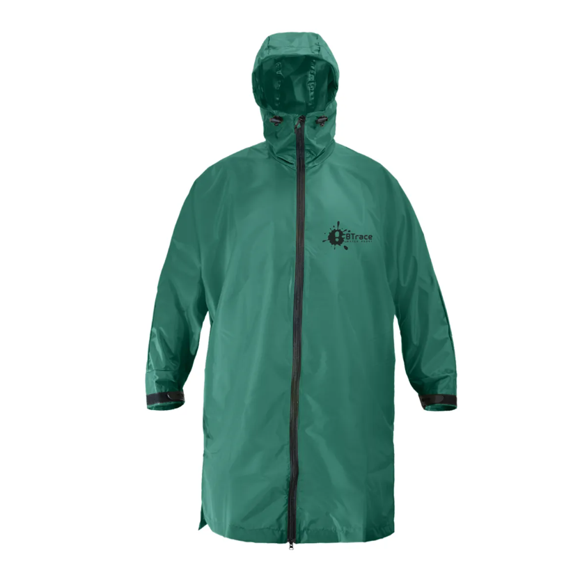Дождевик-плащ BTrace Rain Zipper Pro (46-50; Зеленый)
