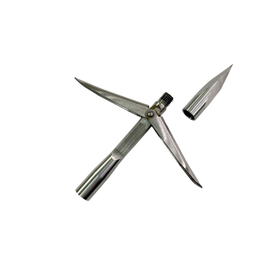 Наконечник со скручивающимся бойком и трехгранной заточкой (сталь; M7x1)