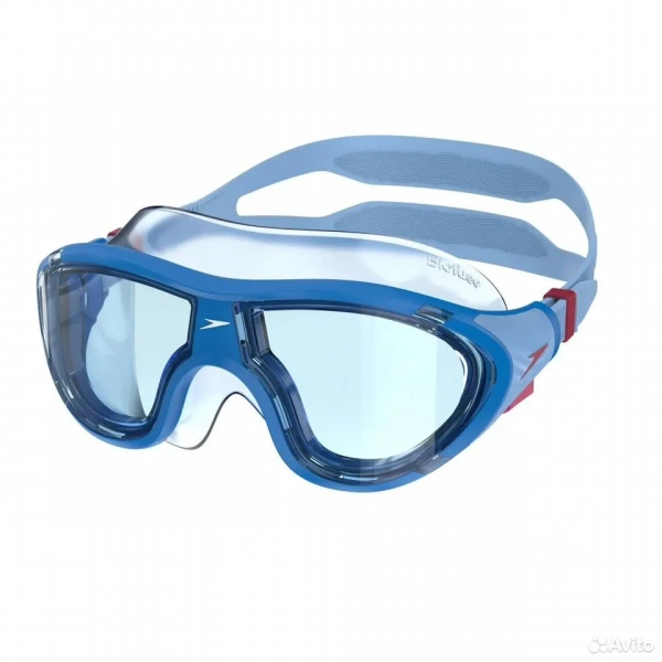 Очки для плавания Speedo Biofuse 2.0 Mask Junior детские (голубые; Голубой)
