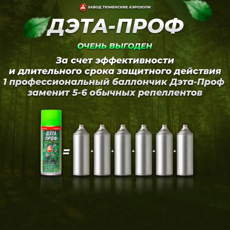 Аэрозоль ДЭТА-Проф 3-в-1_520мл (ДВ30%)