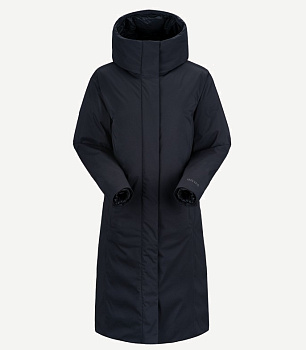 Сивера Пуховое пальто Милонега 25 (Черный)